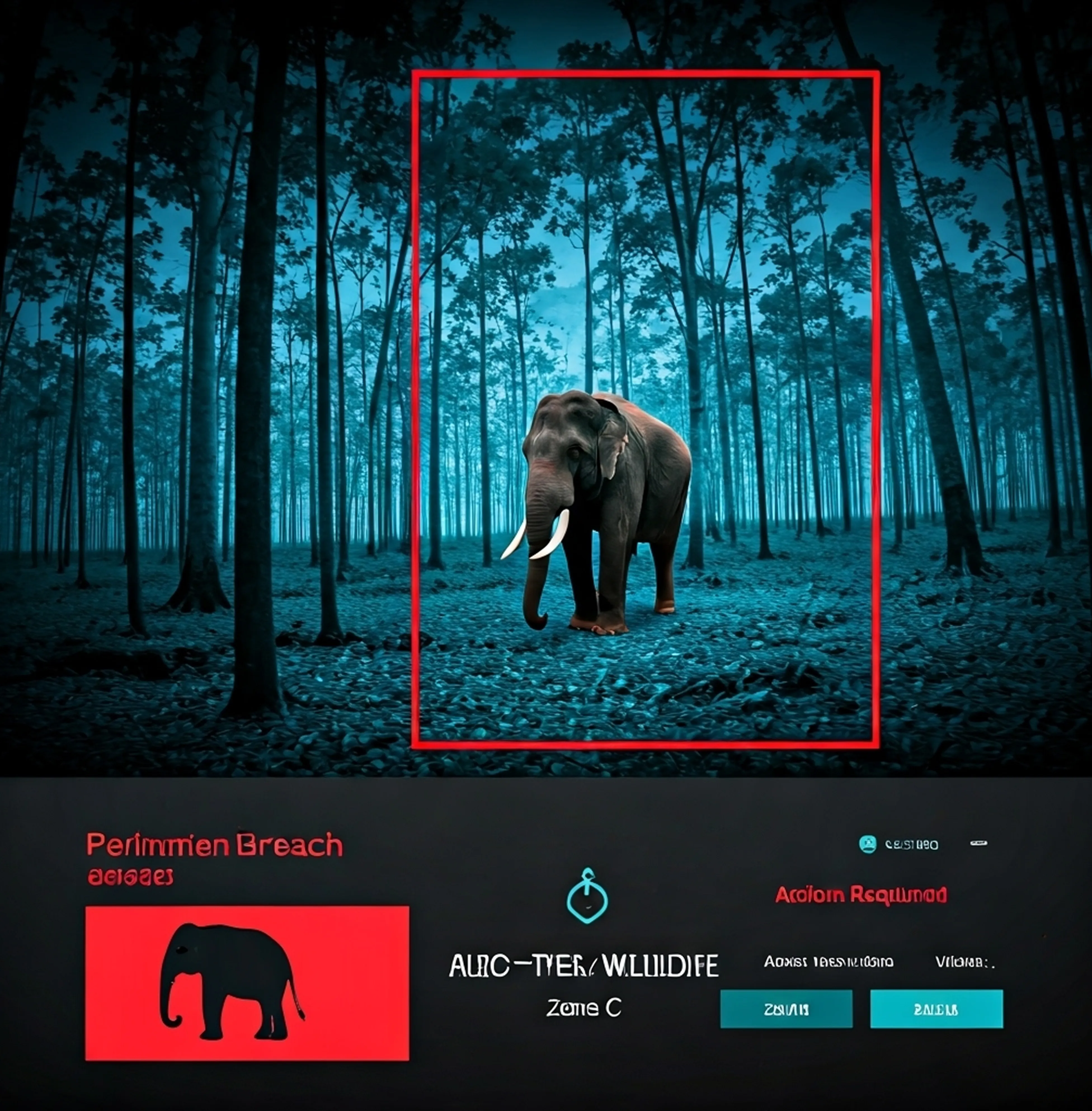 Wild Animal Entry Detection